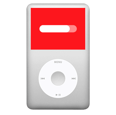 iPod classic 5 hold button repair