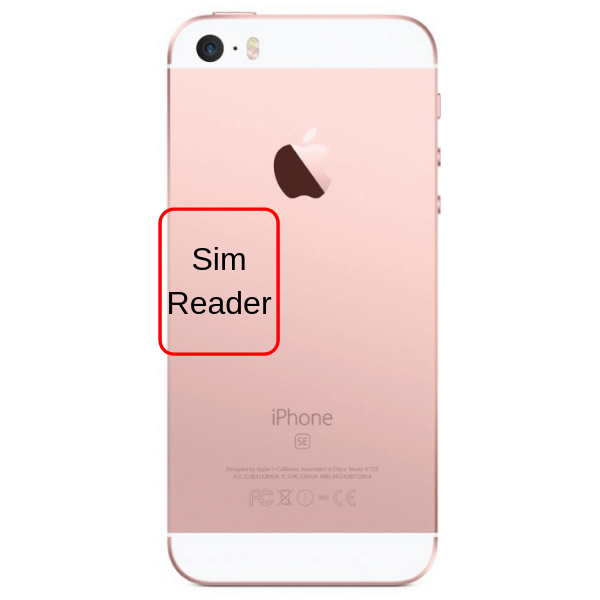 iPhone SE sim reader repair or replacement
